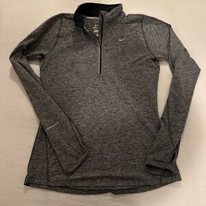 Women’s Nike grey quarter zip size small
